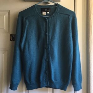 Peruvian Connection Cardigan Sweater Alpaca Wool